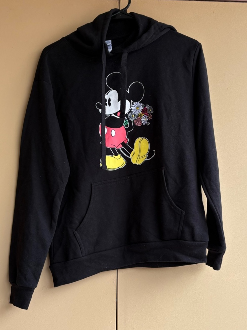 Disney Mickey mouse and flowers hoodie